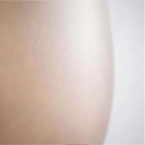 Design-Stehlampe aus braunem Metall mit Schirm aus Opalglas - Barton