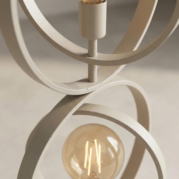 Industrielle Wohnzimmer-Stehlampe aus Metall - Altis