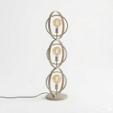Industrielle Wohnzimmer-Stehlampe aus Metall - Altis