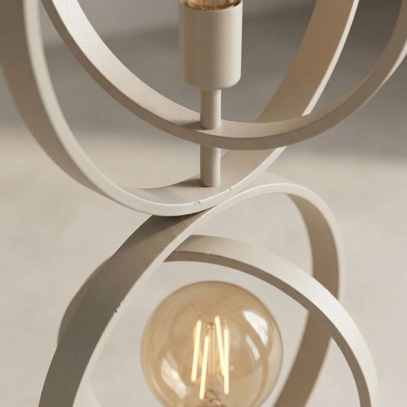 Industrielle Wohnzimmer-Stehlampe aus Metall - Altis