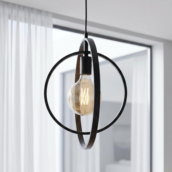 Industrielle Pendelleuchte aus Metall - Altis