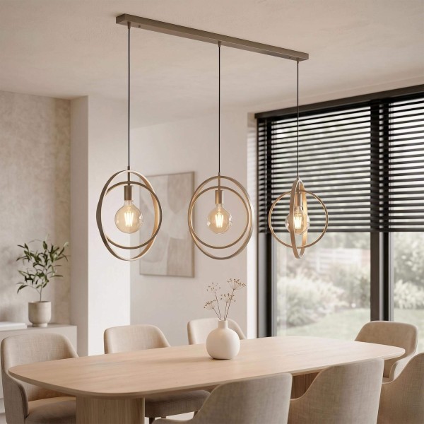 Industrielle Pendelleuchte aus Metall - Altis