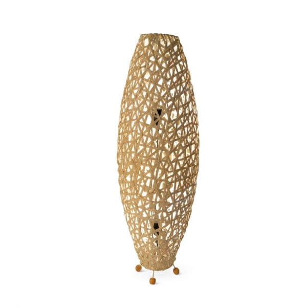 Stehlampe aus Weidengeflecht - Pataya