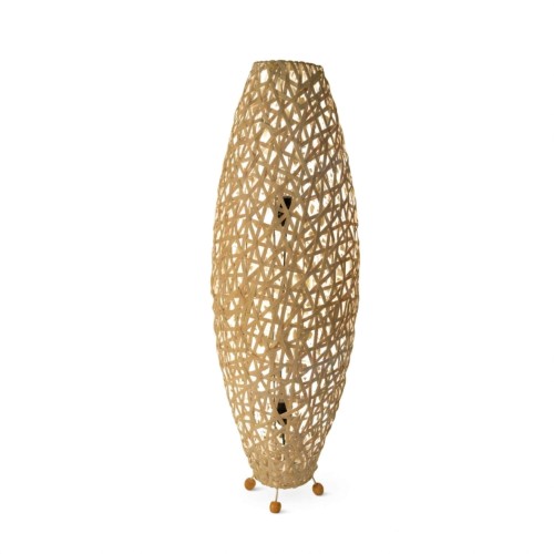 Stehlampe aus Weidengeflecht - Pataya