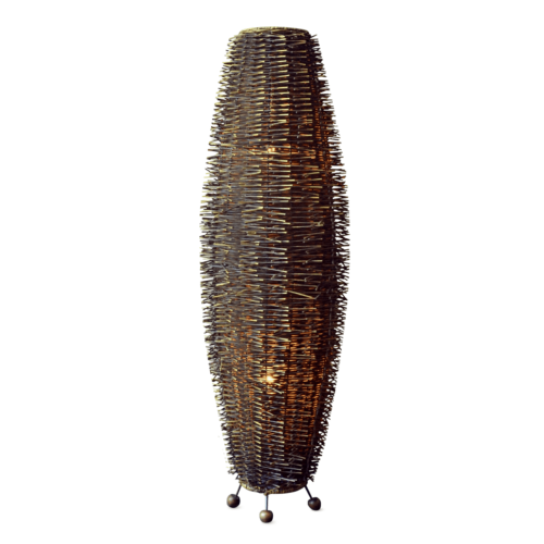 Stehlampe aus Rattan - Aiko