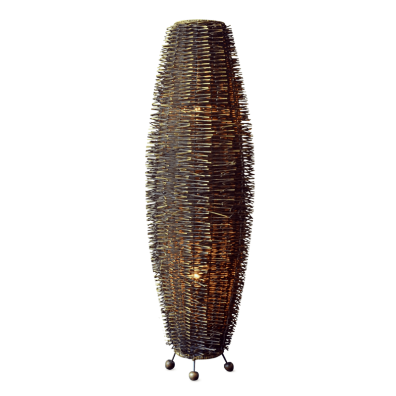 Stehlampe aus Rattan - Aiko