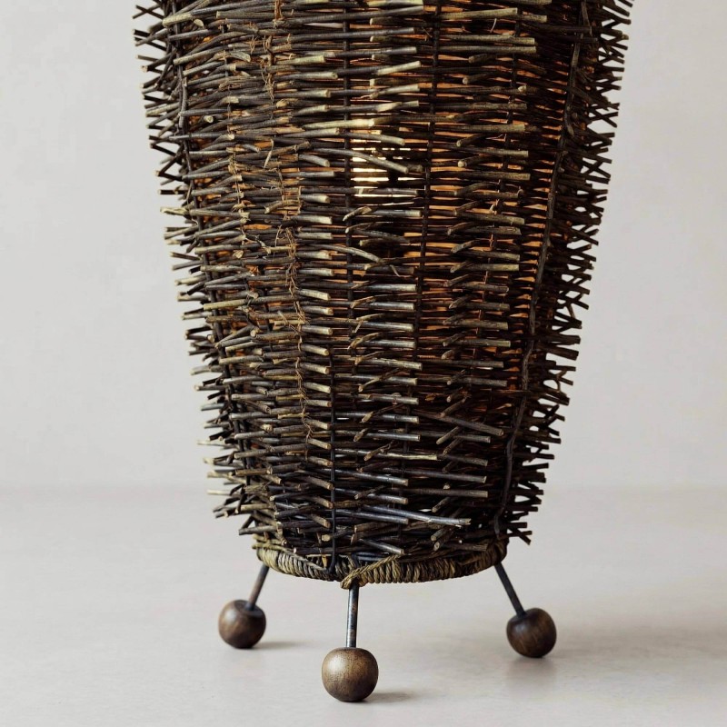 Stehlampe aus Rattan - Aiko