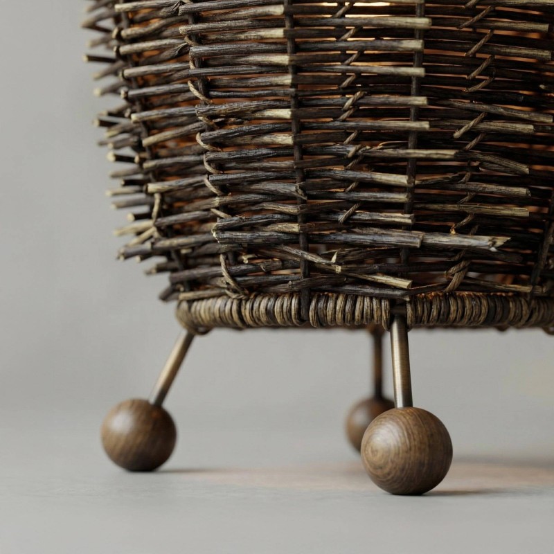 Stehlampe aus Rattan - Aiko