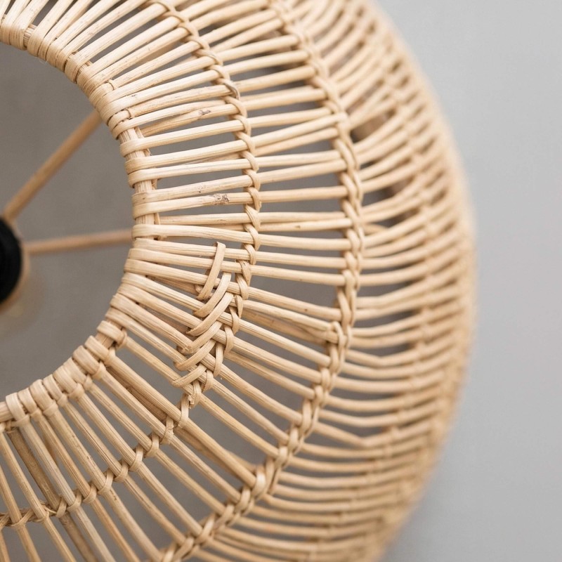 Hängeleuchte aus natürlichem Rattan - Nila