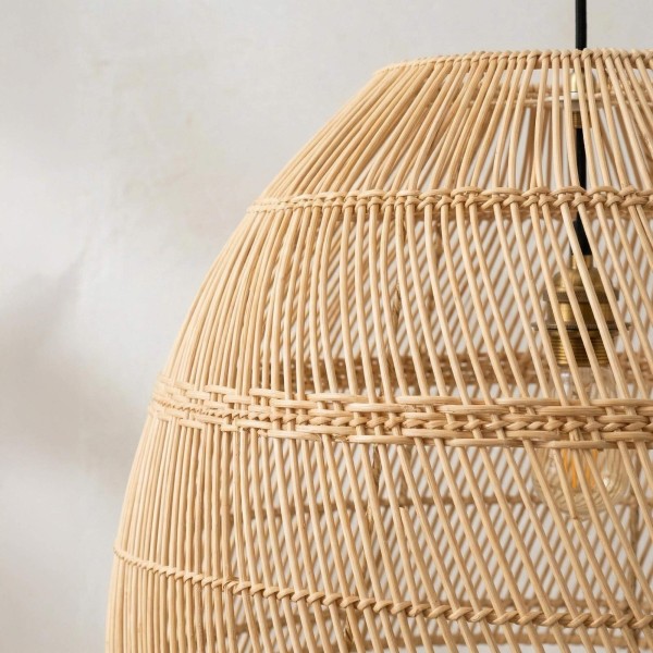 Hängeleuchte aus natürlichem Rattan - Nila
