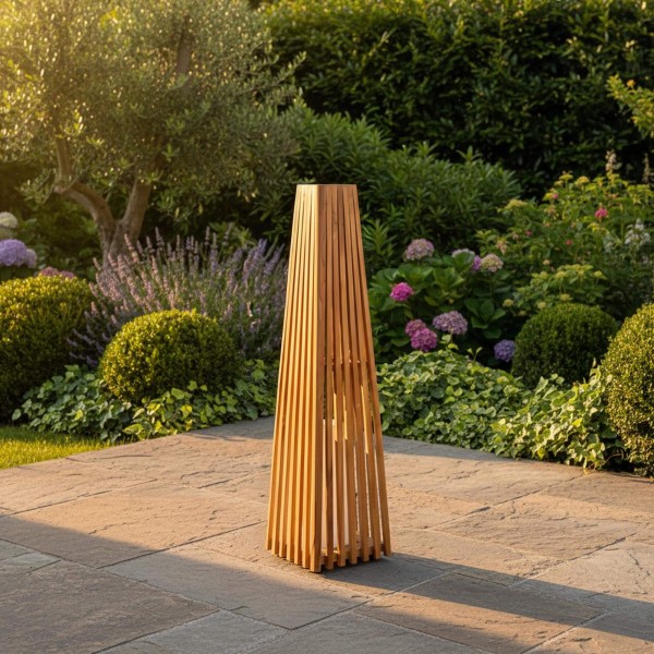 Stehlampe aus Teakholz H100 cm - Taro