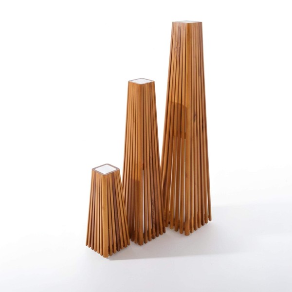 Stehlampe aus Teakholz H100 cm - Taro