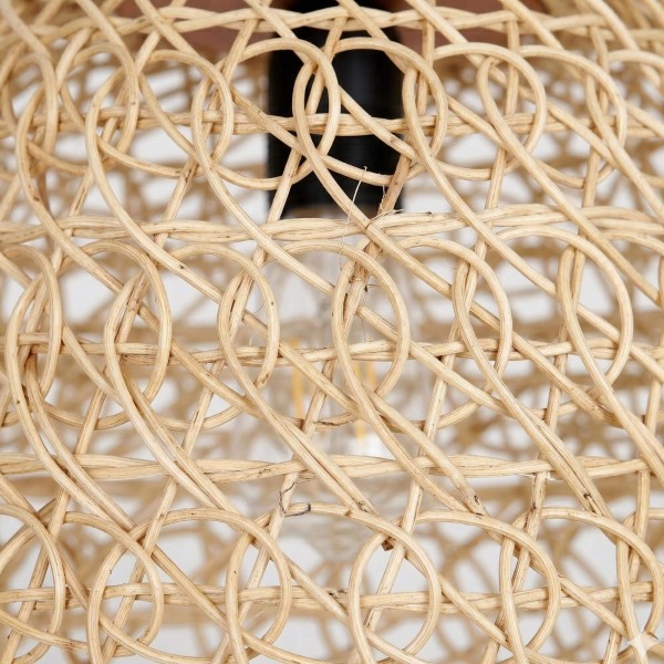 Hängeleuchte aus natürlichem Rattan - Meysa