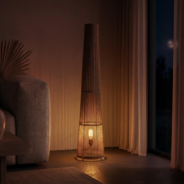 Stehlampe aus Seil - Kenanga