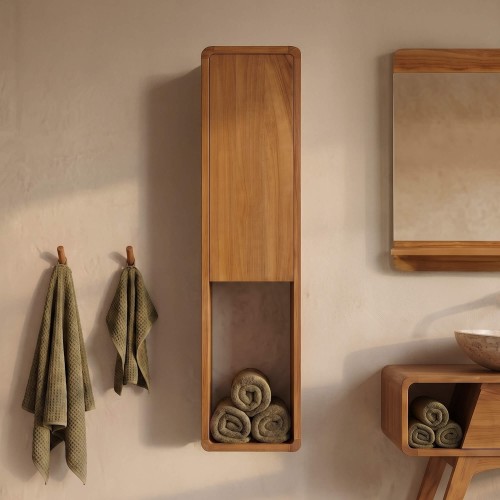 Badezimmersäule aus Teakholz - Amrita