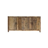 Sideboard aus massivem, rohem Altholz - Antique