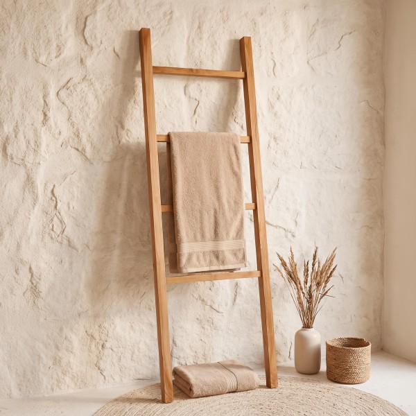 Handtuchleiter aus Teakholz 180 cm