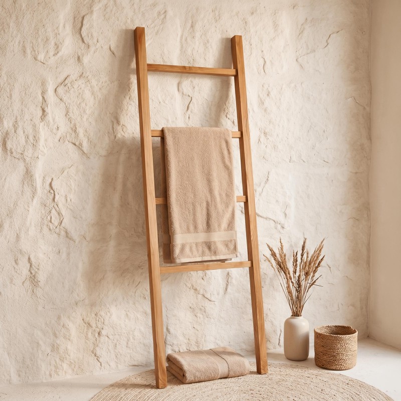 Handtuchleiter aus Teakholz 180 cm