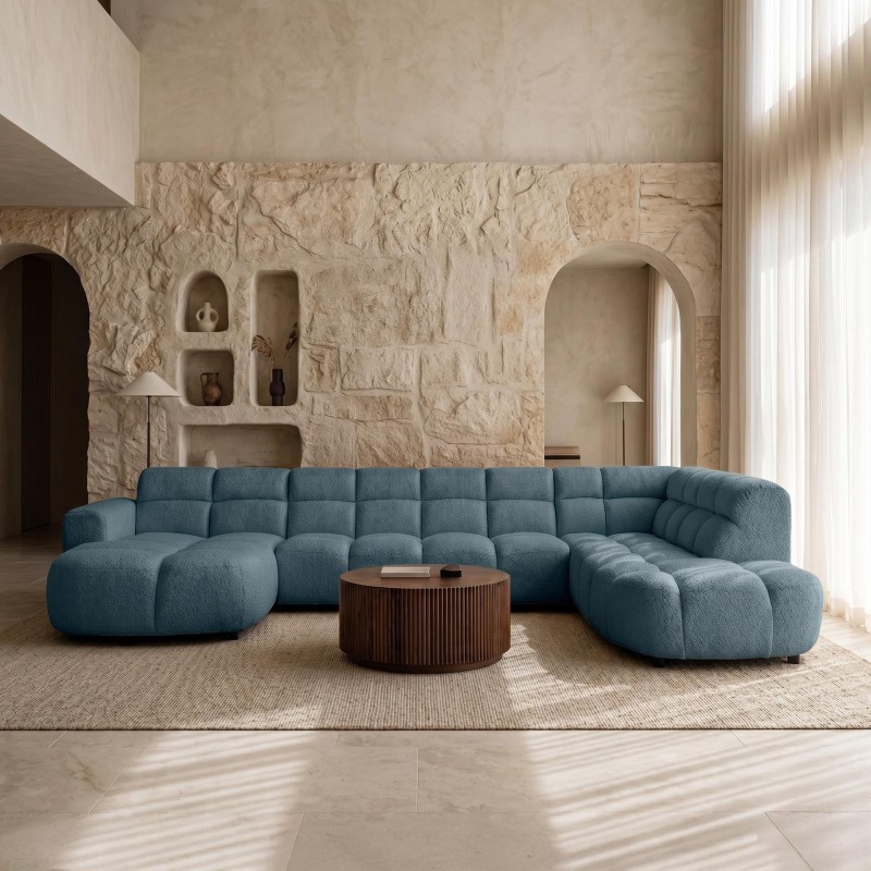 Panorama-Ecksofa XXL – Elda