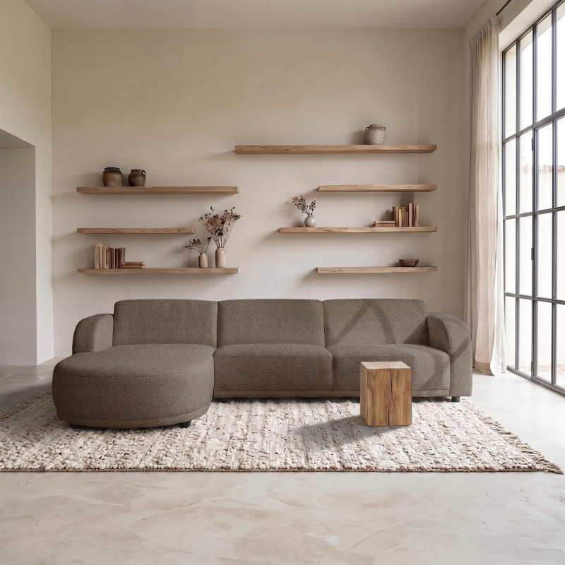 Ecksofa 4-Sitzer mit linker Méridienne – Syra