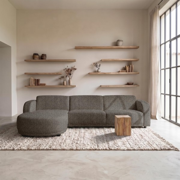 Ecksofa 4-Sitzer mit linker Méridienne – Syra