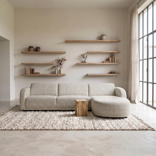Ecksofa 4-Sitzer mit rechter Meridiane – Syra