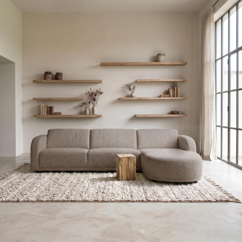 Ecksofa 4-Sitzer mit rechter Meridiane – Syra