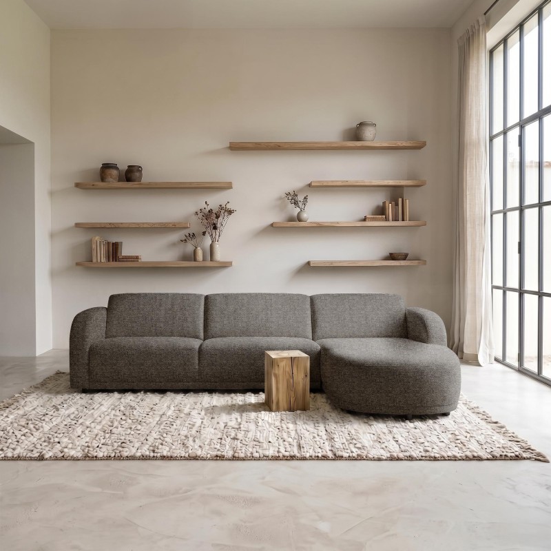 Ecksofa 4-Sitzer mit rechter Meridiane – Syra