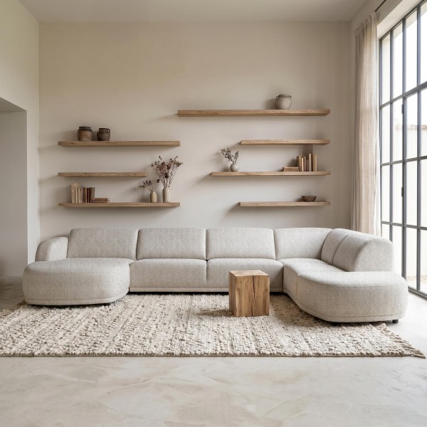 Panorama-Ecksofa XXL – Syra