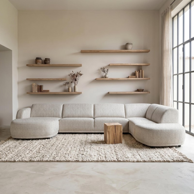 Panorama-Ecksofa XXL – Syra