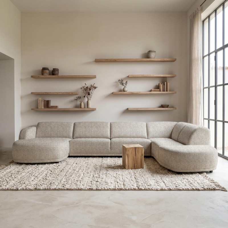 Panorama-Ecksofa XXL – Syra