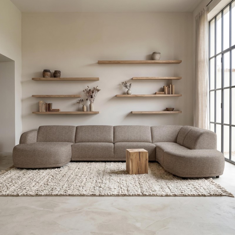 Panorama-Ecksofa XXL – Syra