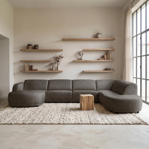 Panorama-Ecksofa XXL – Syra