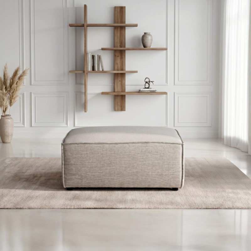 Pouf aus Stoff – Isla