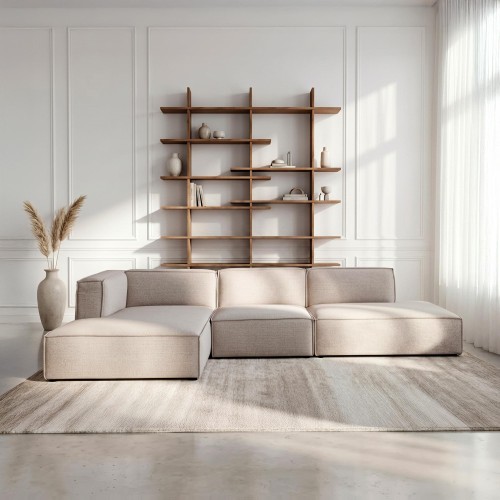 5-Sitzer-Ecksofa mit linker Chaiselongue, rechts offen - Isla