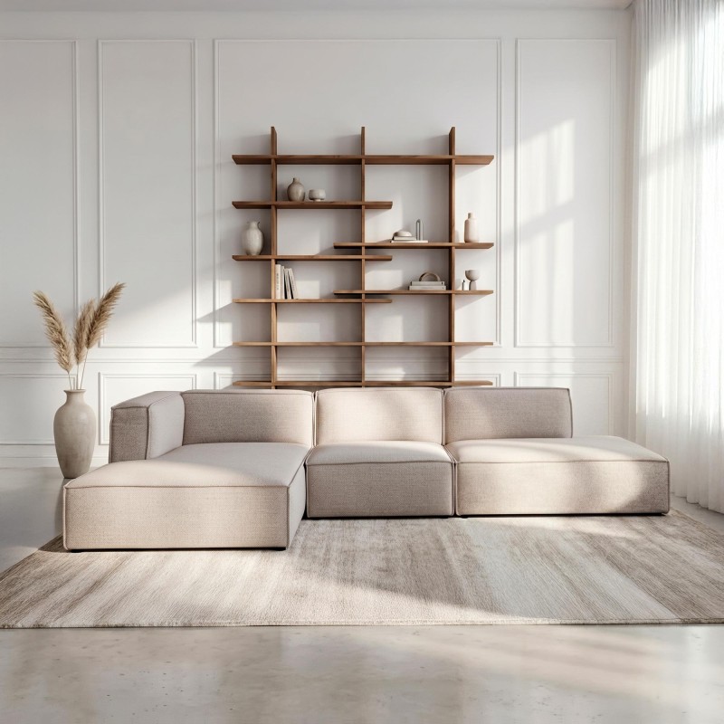 5-Sitzer-Ecksofa mit linker Chaiselongue, rechts offen - Isla