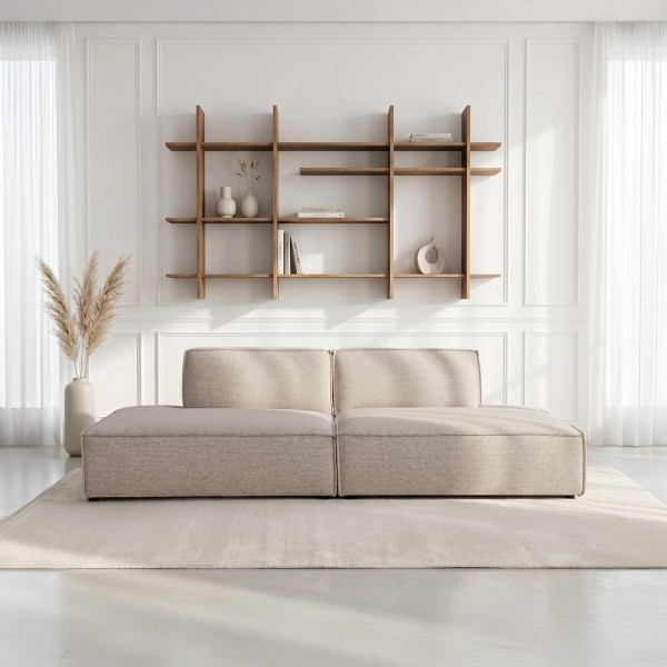 Design-Sofa 5-Sitzer offen links und rechts – Isla
