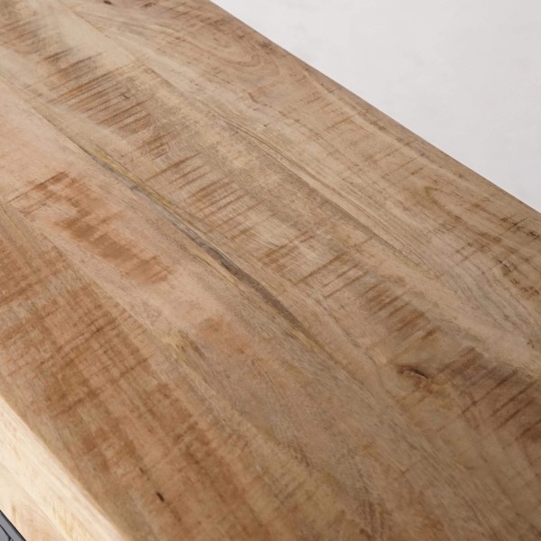 Waschtischunterschrank aus Holz und Metall 80 cm - Cambridge