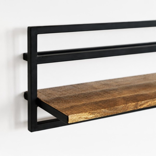 Regal aus Holz und Metall 70 X 30 - Selfsh