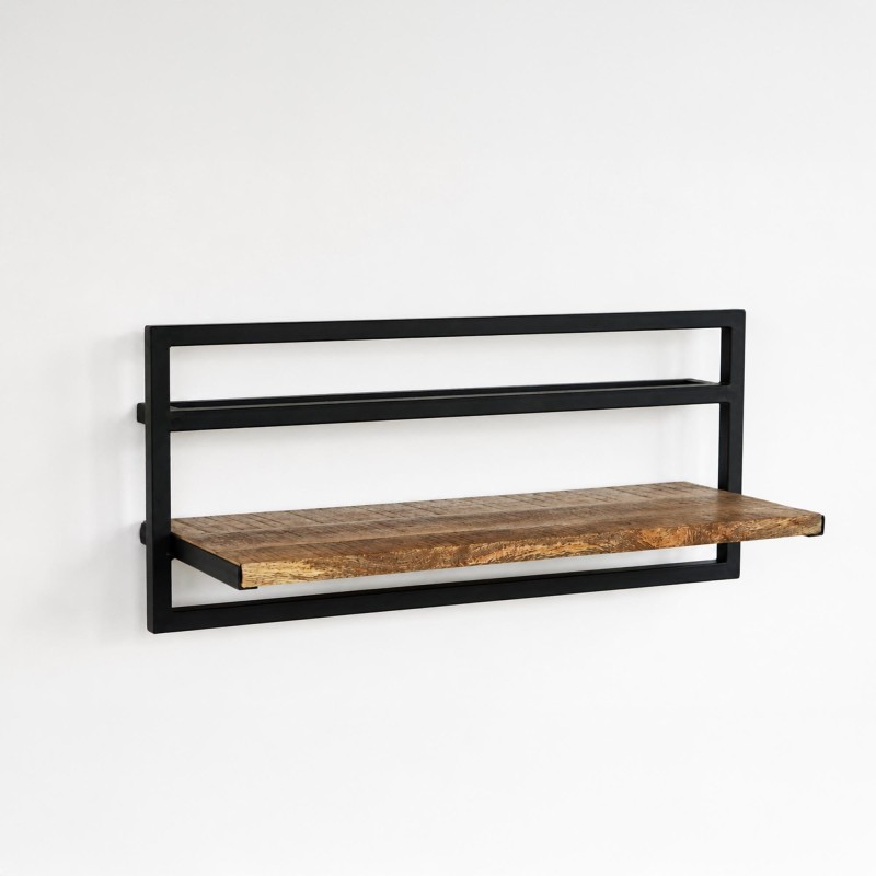 Regal aus Holz und Metall 70 X 30 - Selfsh