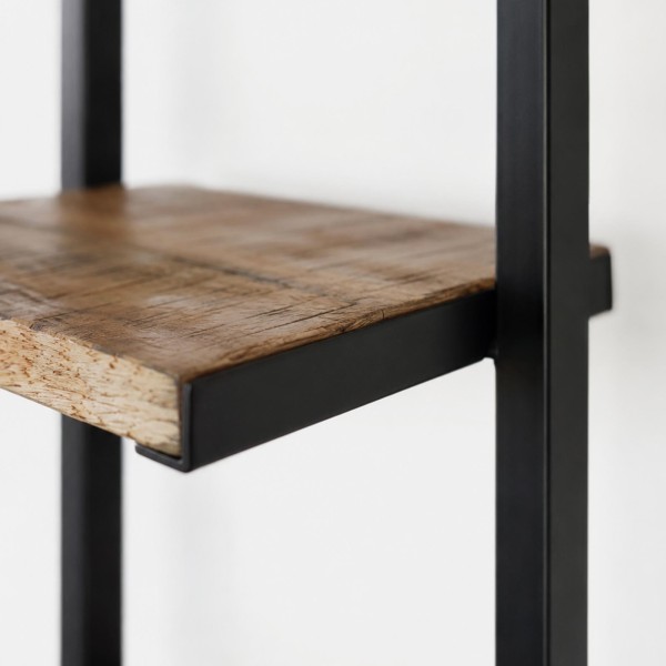 Regal aus Holz und Metall 30 X 95 - Selfsh