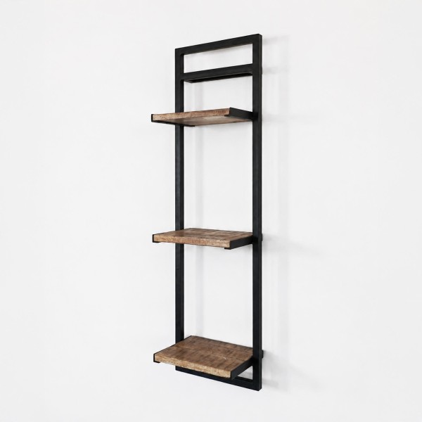 Regal aus Holz und Metall 30 X 95 - Selfsh