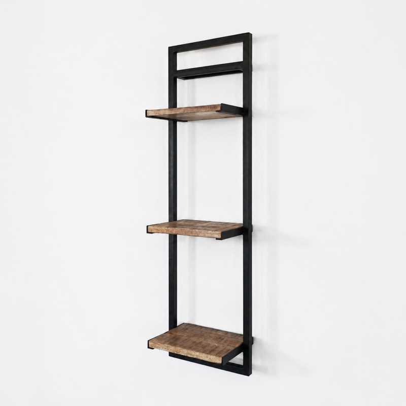 Regal aus Holz und Metall 30 X 95 - Selfsh