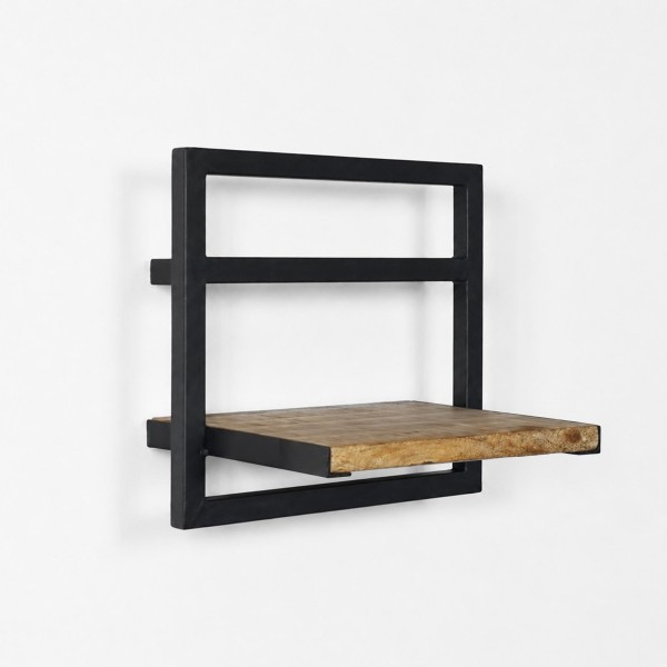 Regal aus Holz und Metall 30 X 30 - Selfsh