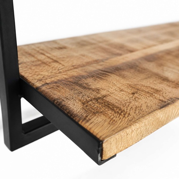 Regal aus Holz und Metall 70 x 60 - Selfsh