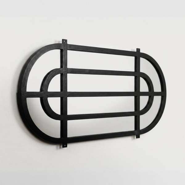 Industrieller ovaler Spiegel 120 X 60 cm