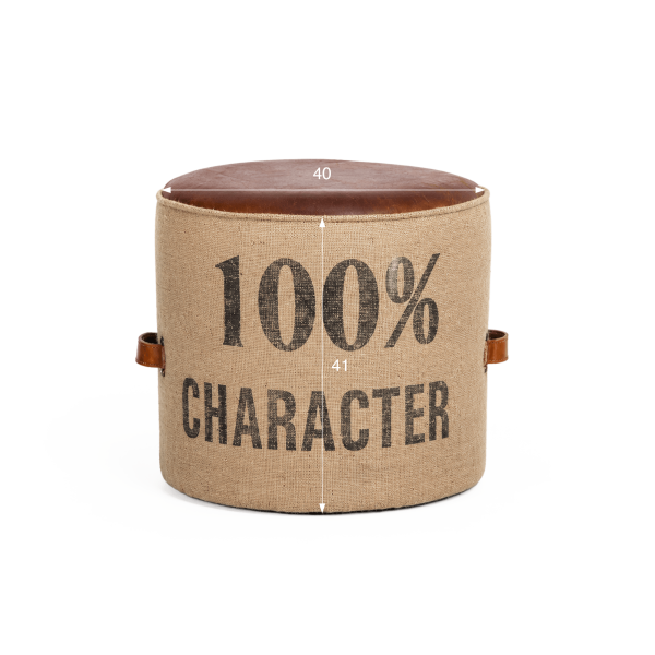 Industrieller Sitzsack "100% character"