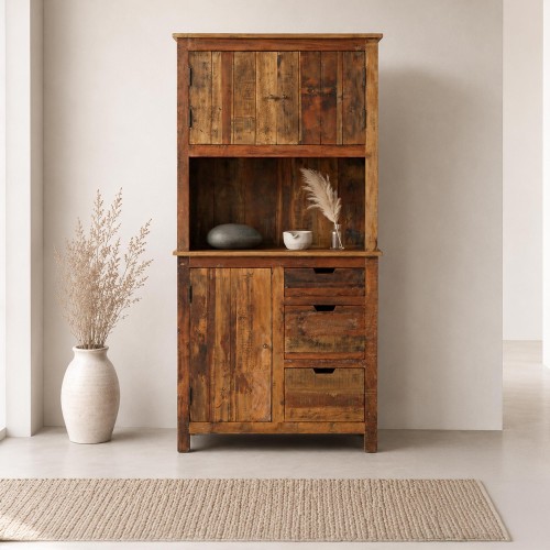 Highboard aus recyceltem Holz - Terra Nova