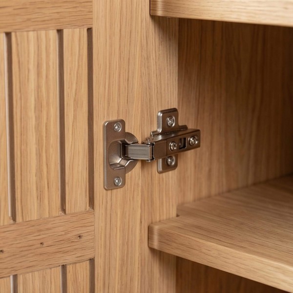Highboard aus Massivholz - Satya