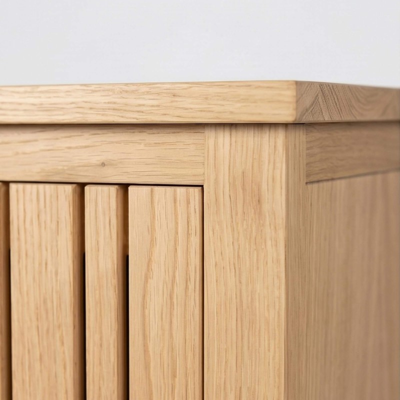 Highboard aus Massivholz - Satya